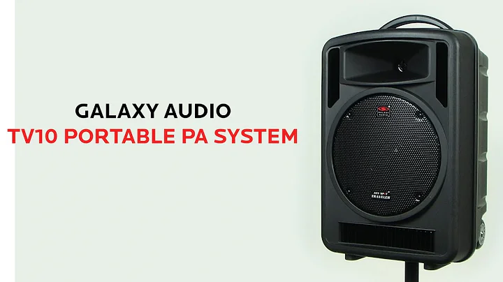 Galaxy Audio TV10 Battery Powered Speaker