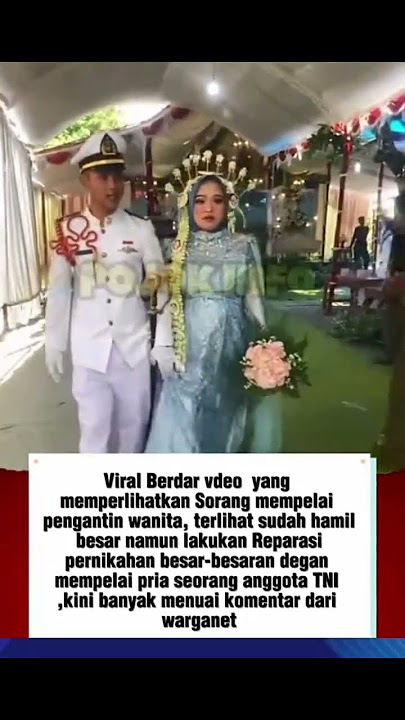 pengantin ini sudah h4mil baru nikah #shortvideo