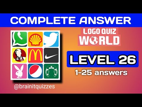 Logo Quiz 2023 Answers: Level 26 – Level 30