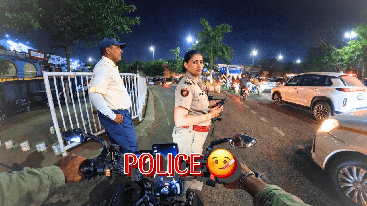 POLICE 🤕BIKE START HELANI AAU //Daily bike ride /HeLL Rider Lucky