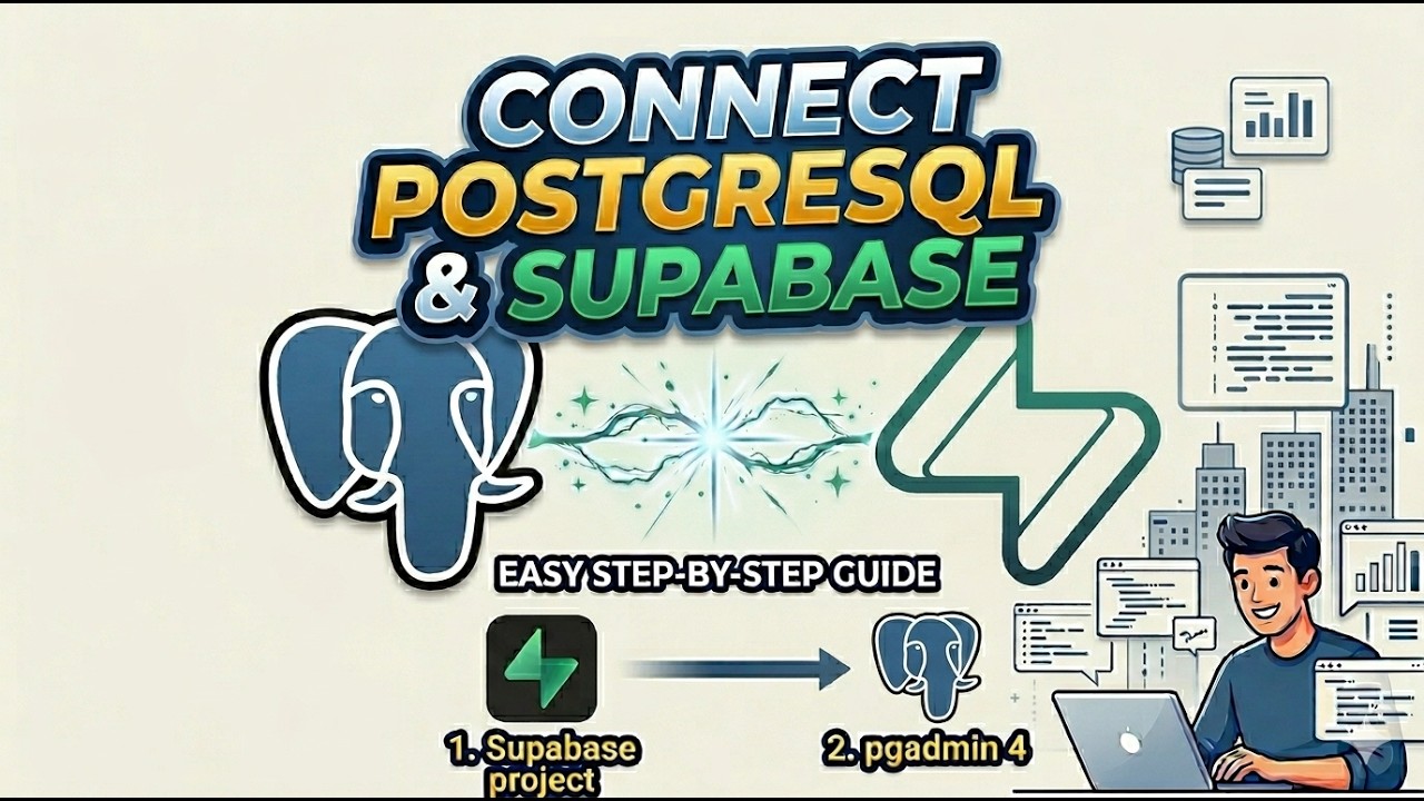 How to Connect PostgreSQL Database Using Supabase (Play at 2X Speed ...