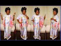 How to make a COWL SLEEVE Boubou | Very Easy | I made this in LESS THAN 1 HOUR | Trending Styles