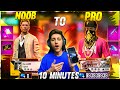Noob To Pro Collection In 10 Minutes😍 12,000 Diamonds Wasting Subscriber Account - Garena Free Fire