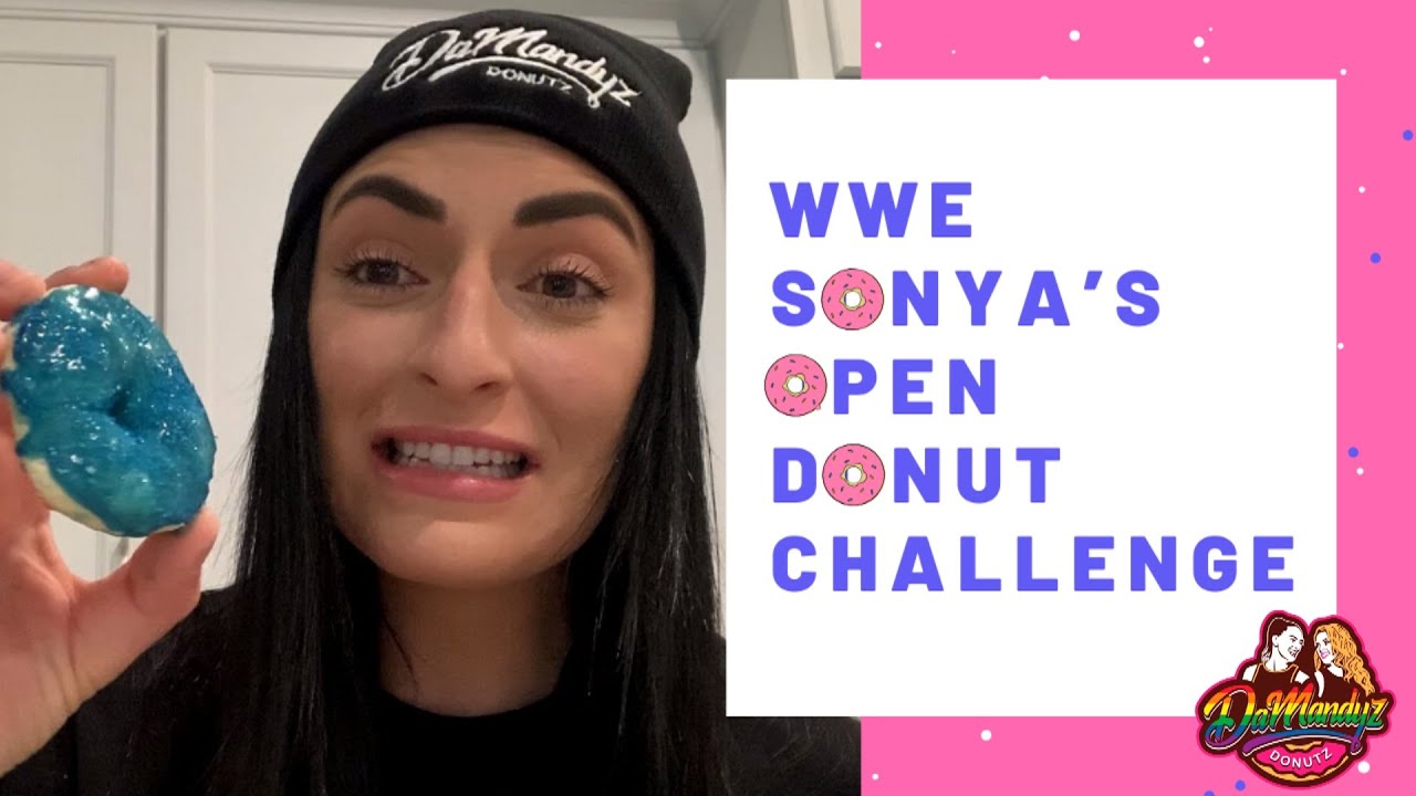 WWE Sonya’s Donut Open Challenge WWE Mandy Rose Sonya Deville