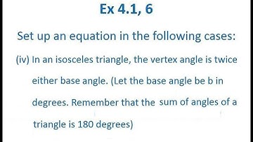 CBSE NCERT CLASS 7 MATHS EXERCISE 4.1 QUESTION 6 ( iv ) I solution of class 7 maths