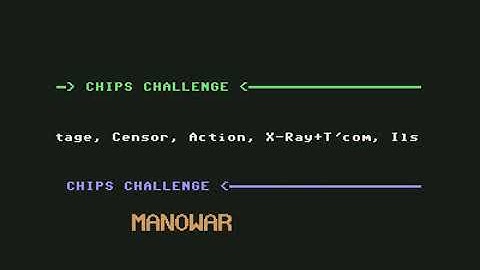 Manowar Intro 04 ! Commodore 64 (C64)
