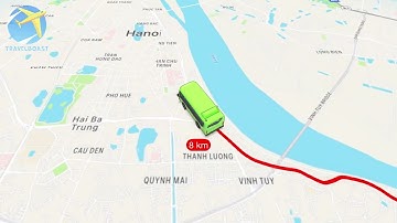 Lộ trình tuyến buýt 248 (Custom): Bến đò Khuyến Lương - KĐT Vincom LB | Công ty vận tải Newway