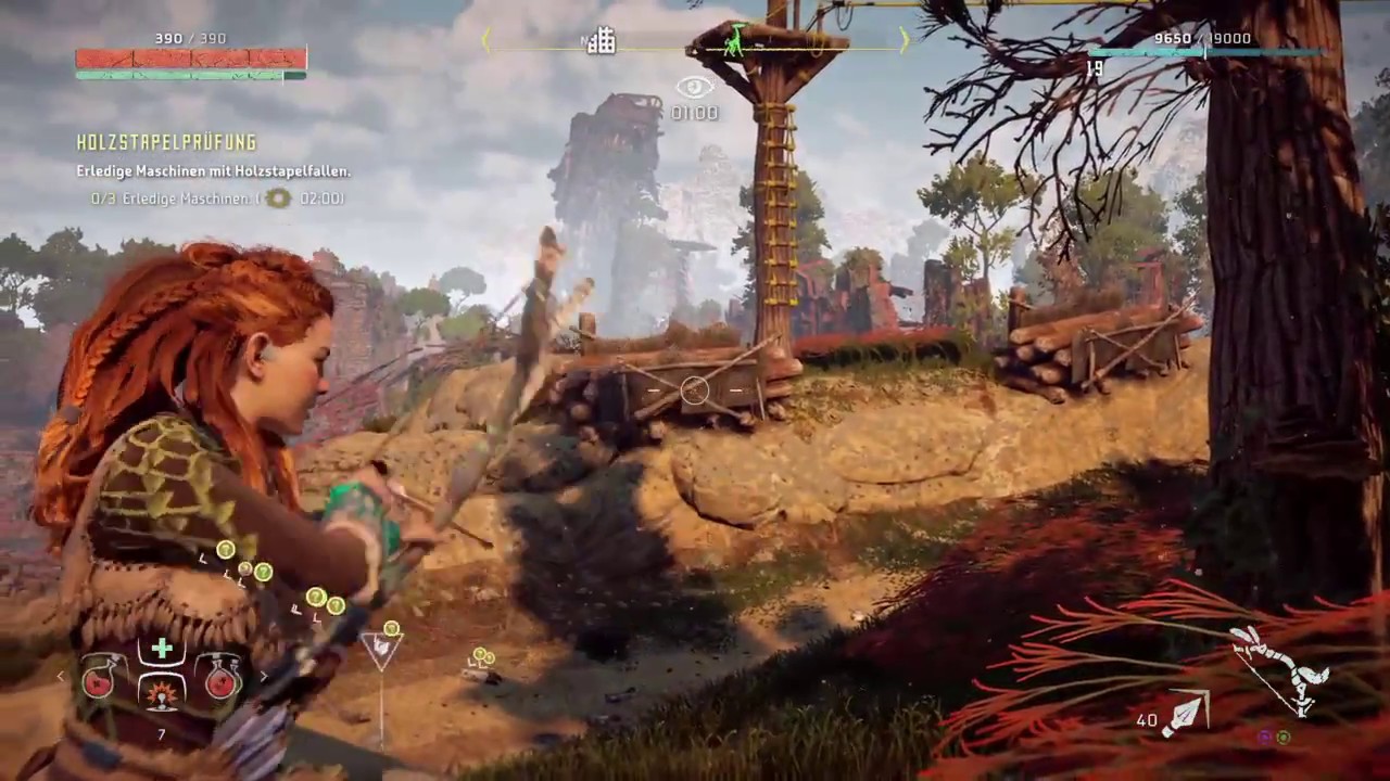 Horizon Zero Dawn™: Holzstapelprüfung (Glutsonnen Trophy