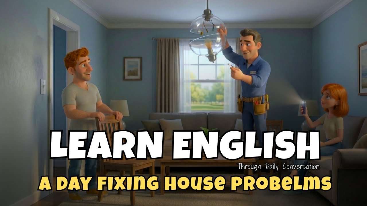 Home Repair Day | English Conversation | Learn English Naturally