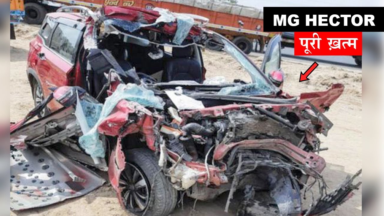 हद हो गयी 🙏 UNBELIEVABLE ACCIDENT OF MG HECTOR AT HIGH SPEED 🔥 SEE RESULTS YouTube