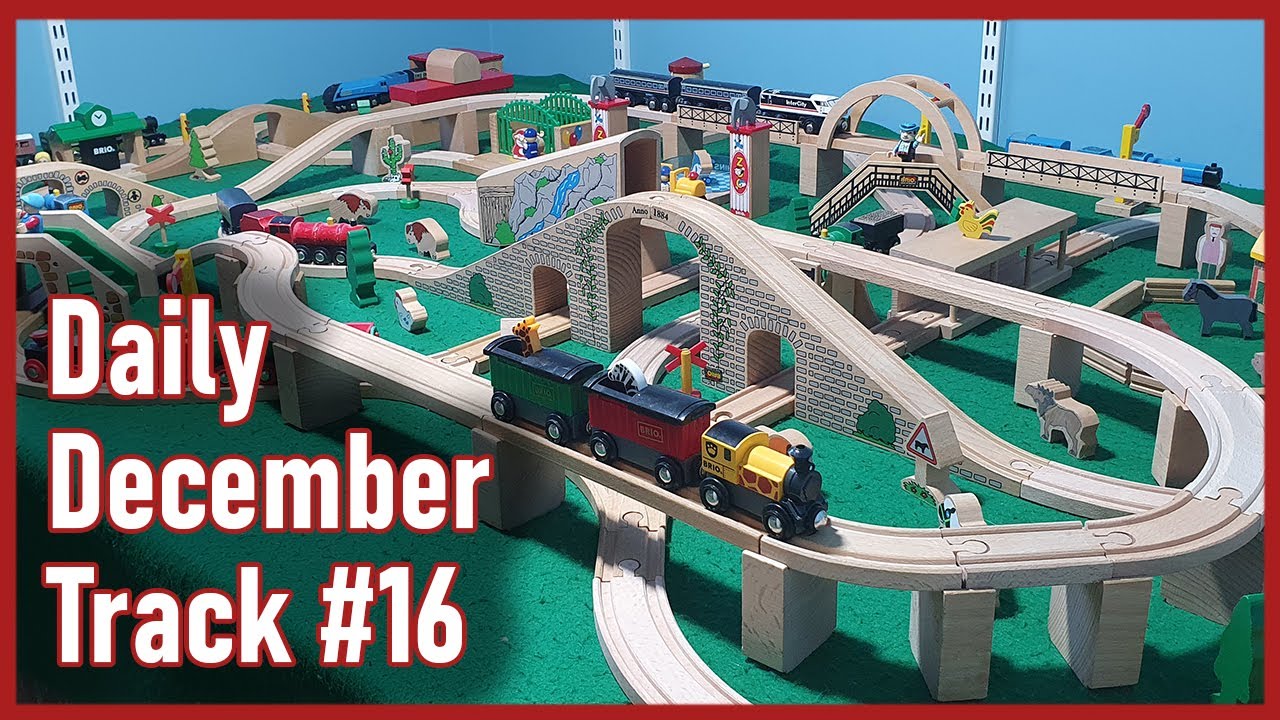 Play: Classic BRIO Train Track Build: calm inspiration for real-world train building