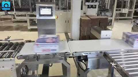 Checkweigher   Box of Nissin cup noodle detection