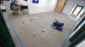 Barrel Racing Path FRC6328 Autonav Challenge Run 3 (9.9 Seconds)