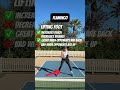 Use the flamingo when opponents are back. Stay grounded when they are up.