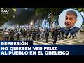 Los FESTEJOS por la SELECCIÓN se vieron OPACADOS por la VIOLENTA REPRESIÓN de JORGE MACRI