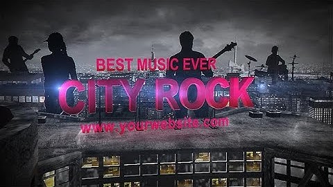 Create a City Rock Promo Video - MakeWebVideo.com