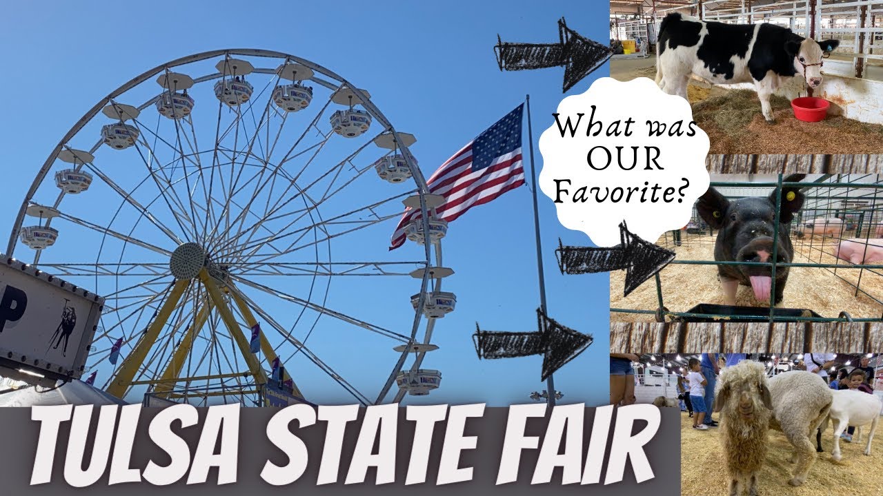 The Tulsa State Fair 2021: So Many Animals, WHAT WAS OUR FAVORITE? Fair Rides, Food & Carnies!