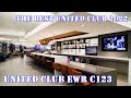 4K | United Club EWR (Newark) Terminal C3 nearby gate C123 | The Largest and Best United Club 2022