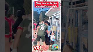 Download Lagu Abang L \u0026 om Ady sky kemarin dilapangan bola #lestikejora #rizkybillar #abangl #leslar #lestibillar MP3