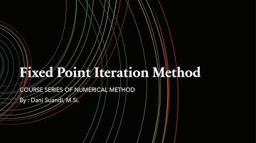 METODE NUMERIK || METODE ITERASI TITIK TETAP
