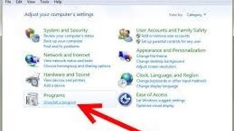 How to uninstall programs on Windows-7 /8 /10 | Siar Series