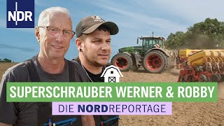 Werner und Robby - die Superschrauber | Trecker, Typen, Erntezeit 3 | Die Nordreportage