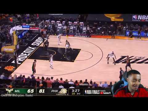 FlightReacts Phoenix Suns vs Milwaukee Bucks Full GAME 1 Highlights | 2021 NBA Finals!