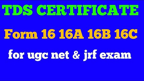what is tds certificate | tds return | form 16, 16A, 16B, 16C | tds return file By S.K.Sir
