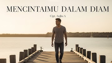 Mencintaimu Dalam Diam | Lagu Pop Melayu Sedih Tentang Cinta Rahasia || Anjha A ( Lyric Video )
