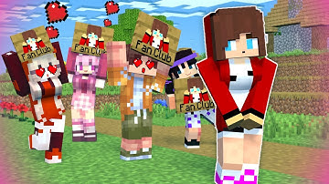 MAIZEN : JJ Become a GIRL & Popular With BOYS ?!! - Minecraft Animation JJ & Mikey