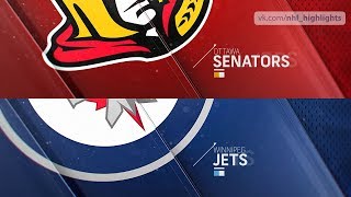 Ottawa Senators vs Winnipeg Jets Leafs Feb 8, 2020 HIGHLIGHTS HD