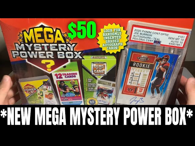 2022 MJH Mega Mystery Power Box - Football - Loaded with Great Items!