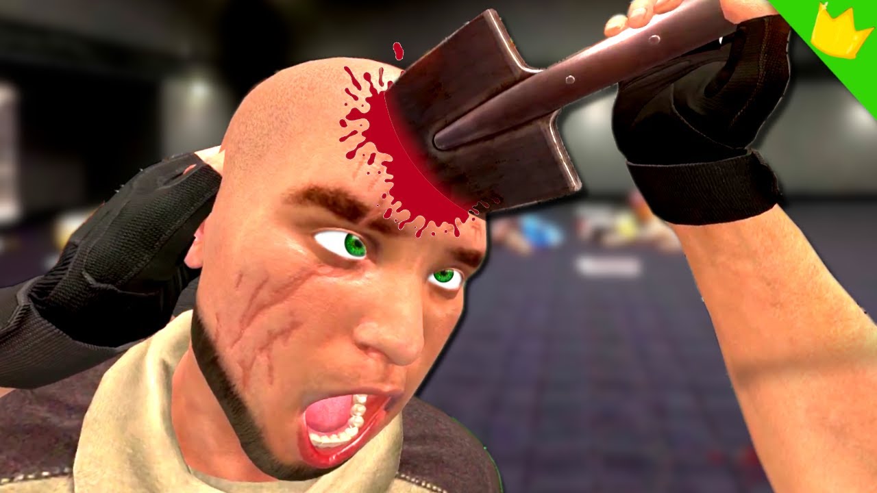 i killed 100+ people with only a shovel . . .