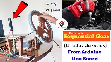 DIY Sequential Gear shifter from Arduino Uno | ETS2 Realistic Gameplay [Steering+Pedals+ Shifter]