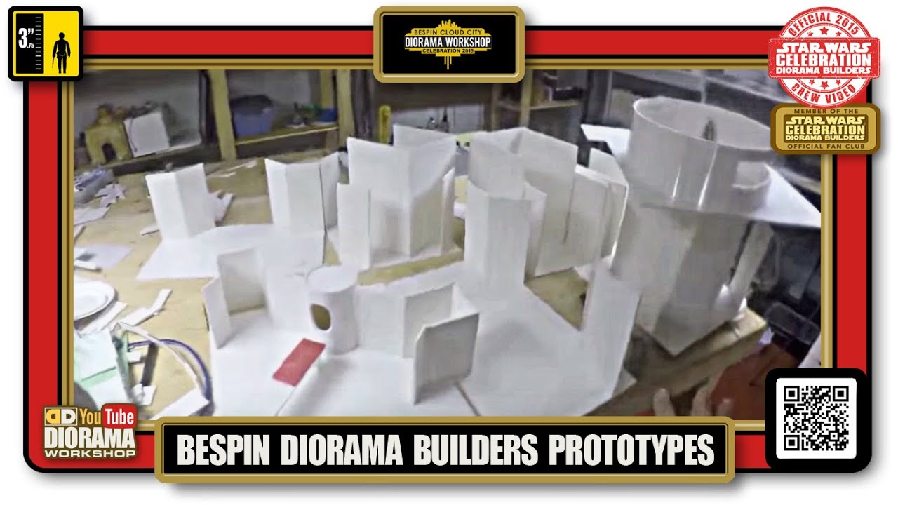 Diorama Builders Booth Bespin Prototypes : 2015 Star Wars