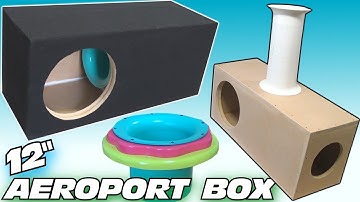 How to make a Subwoofer Box Air Port | Best Airport For Subwoofer Box | Best Airport For Enclosure