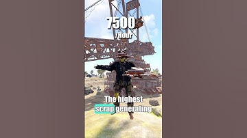7,500 Scrap per Hour At This Monument in Rust! #rust #rustshorts #rusttips