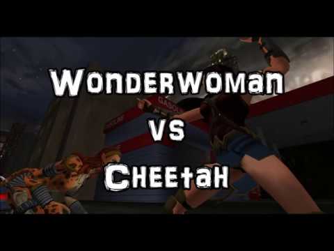 Wonderwoman vs Cheetah