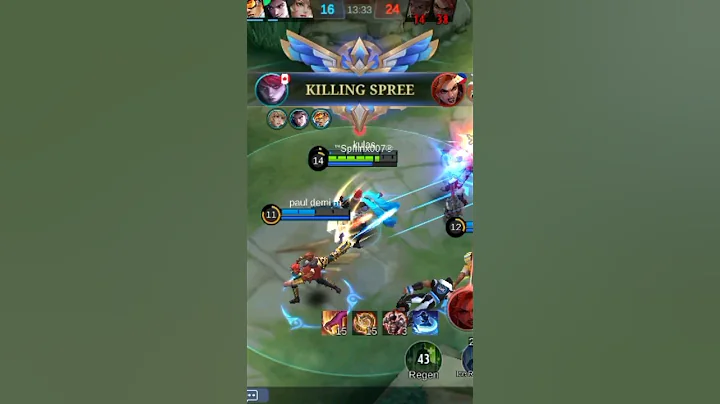 Julian fighter/mage | 2nd match in classic mode | victory mvp #gameplay_mlbb