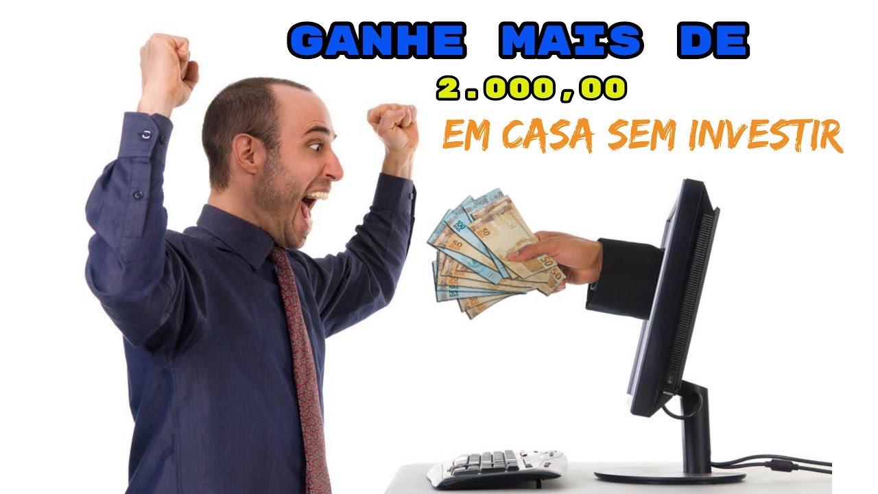 Ganhe Dinheiro Em Casa sem investir nada de inicio - Leia a descrição ...