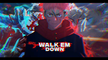 [ WALK EM DOWN 😈💕 ] - CHOSO VS YUJI ] #alightmotion #amv #jujutsukaisen