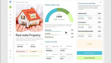 Smart Investment Dashboard UI Design – Modern Fintech App UX | Clean Finance Dashboard Concept 2025