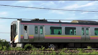 信越本線上り始発420M【4K】E129系A26編成