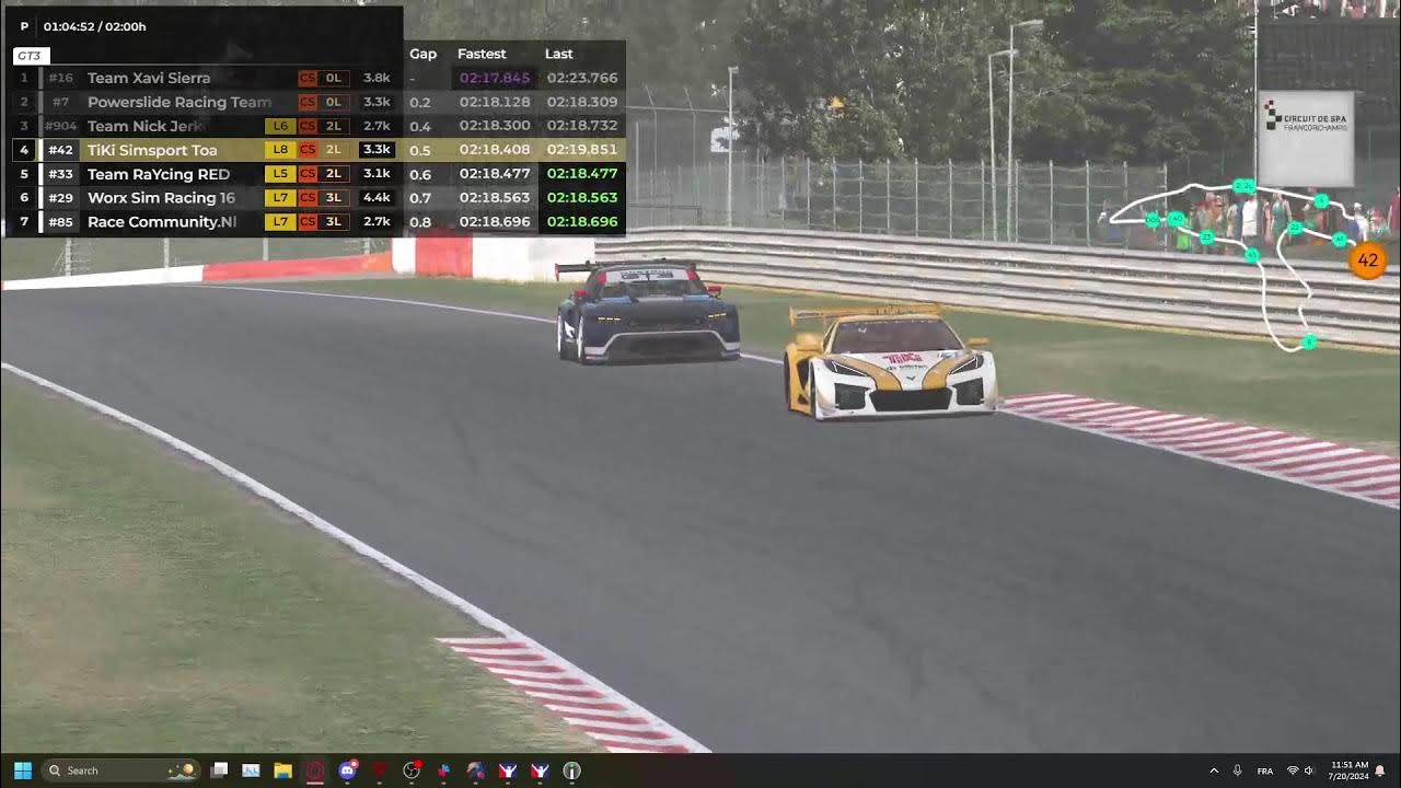 Straight Line Racing Spa 24H Livestream - YouTube