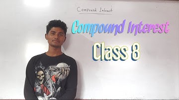 Compound Interest |  Class 8 |  Offline Coaching Class