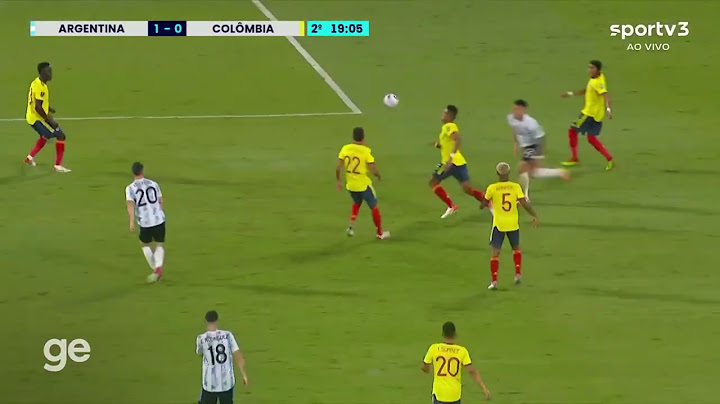 ARGENTINA 1 X 0 COLÔMBIA   MELHORES MOMENTOS   16ª RODADA ELIMINATÓRIAS DA COPA   ge globo