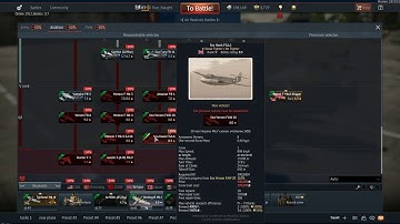 New jets stats Card ( War Thunder update 1.87 "Locked on!"  Dev Server 1st)