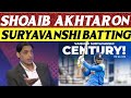 Shoaib Akhtar on vaibhav suryvanahi batting today|Pak media on india latest|Pak media reaction 