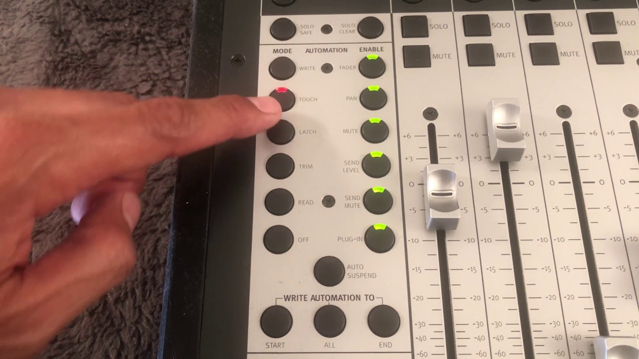 Automation - Control|24 and Logic Pro X
