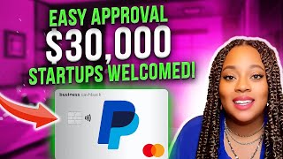 Easy Approval $30,000 Paypal Business Credit Card Perfect for Startups with LOW Revenue! screenshot 1